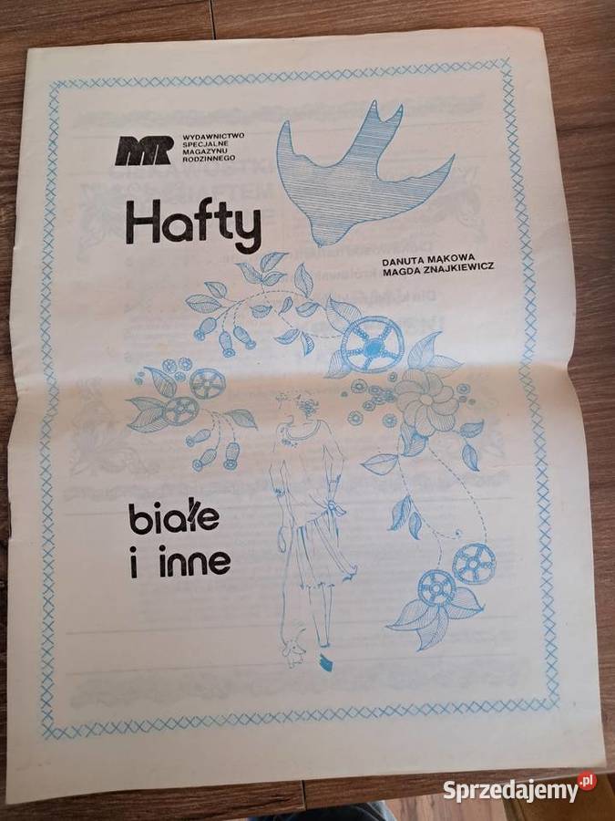 czasopismo z 1986r hafty białe i innne stan Sandomierz