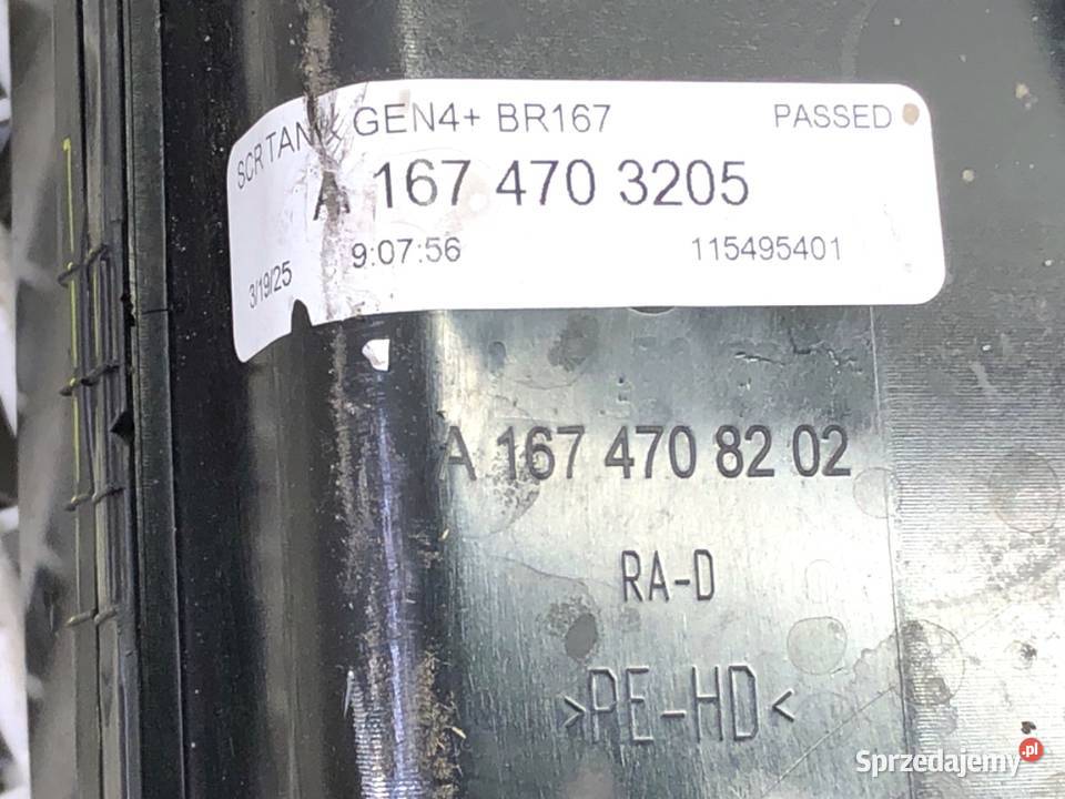 ZBIORNIK SCR MERCEDES GLE A1674703205 20 269 SUV sprzedam