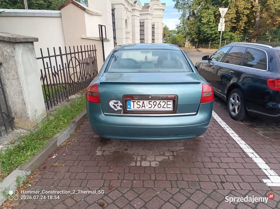 Audi A6 C5 99r 2 4 bgaz świeże opłaty blachy Ok manualna