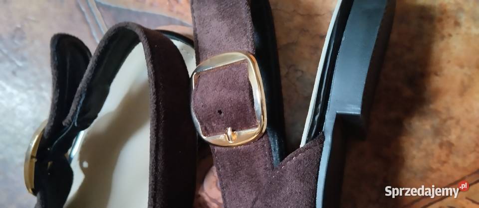 Buty damskie w kolorze brązowym inna Półbuty Nysa