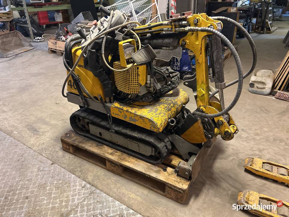 Robot wyburzeniowy Brokk40 2000 1350 godzin Rok produkcji 2000 Bydgoszcz