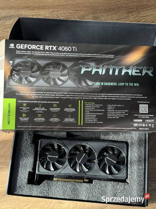 Kartami graficzna RTX 4060 Ti 16GB Bielsko-Biała