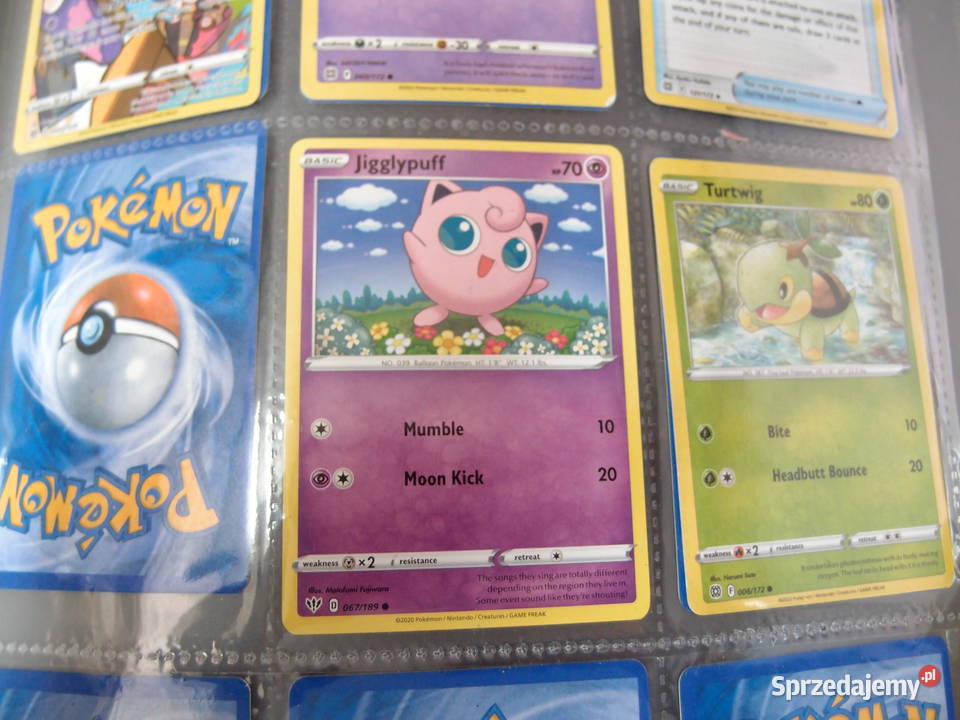 Pokemon Nintendo Card Jigglypuff 2020r łódzkie Łódź