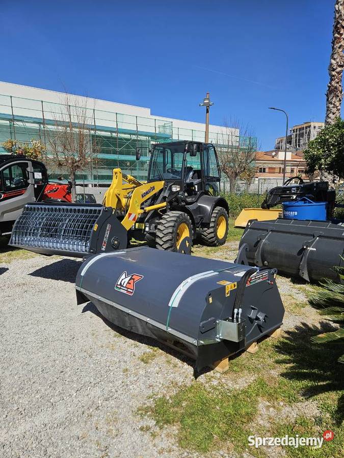 Zamiatarka z koszem HARDOX do ładowarki bobcat Osprzęt roboczy
