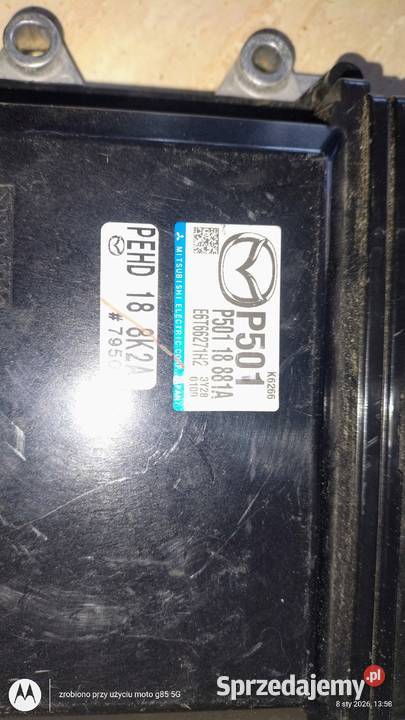 Sterownik komputer moduł ECU Mazda 3 20 Benz Części samochodowe Lubin
