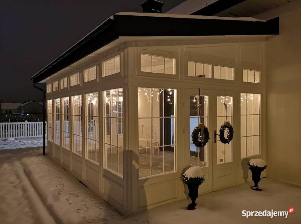 stylowy ogród zimowy oranżeria STYL ANGIELSKI Skoczów