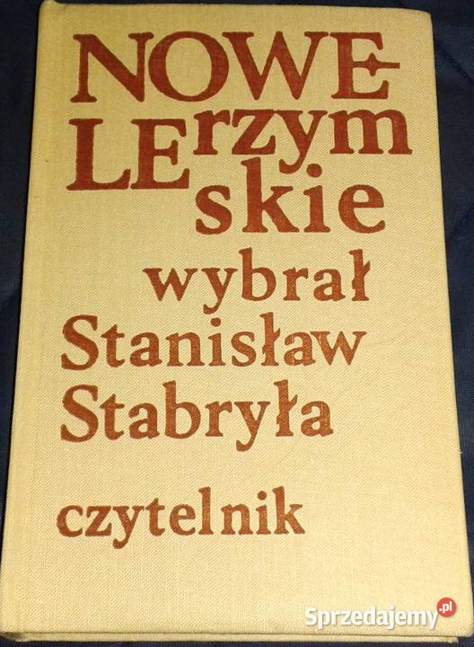 Nowele rzymskie Stanisław Stabryła Chełm