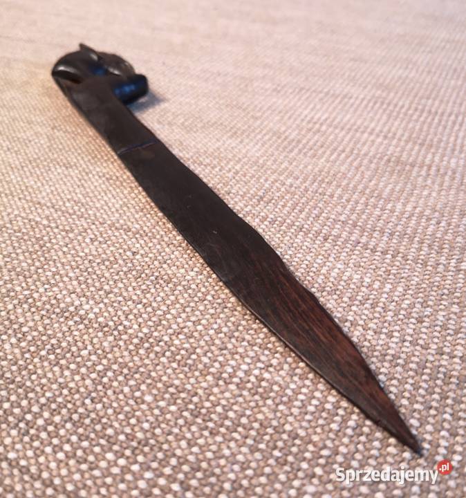 Stary drewniany nóż do rozcinania listów Katowice