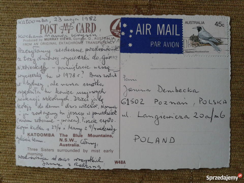 KATOOMBA W STANIE NOWA POŁUDNIOWA WALIA W GÓRACH Piszczac