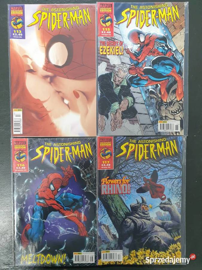 The Astonishing SpiderMan kolekcja 32 komiksów Superbohaterowie