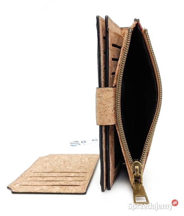 Portfel Wegański Korkowy Ultralekki Na Karty Warszawa
