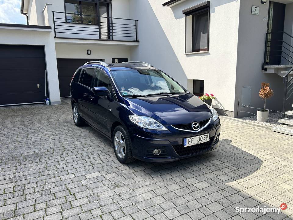 Mazda 5 20i Exclusive nieuszkodzony Ostrzeszów