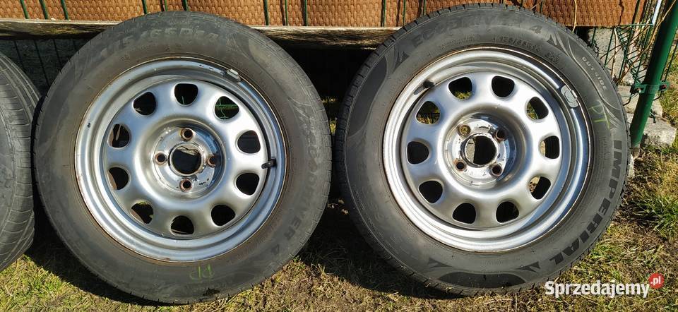 Koła 14 rozstaw 4x100 opony letnie 1756514 vw Samochodowe