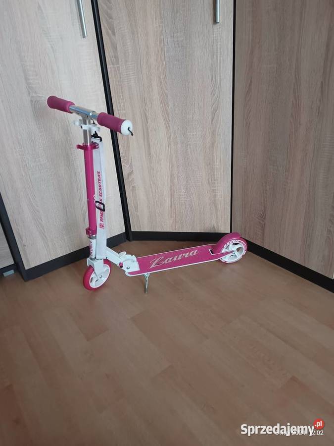 Składana hulajnoga dziewczynki Raven Laura Szczecin sprzedam