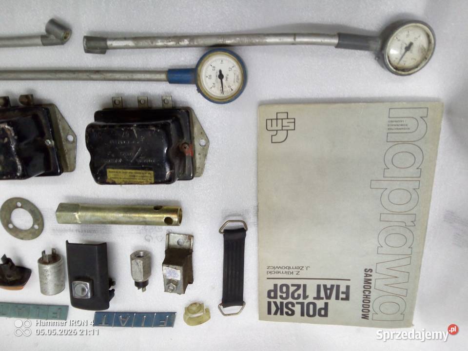 Fiat 126p Maluch FSM książka i części auto PRL Pozostałe Części samochodowe Przemyśl