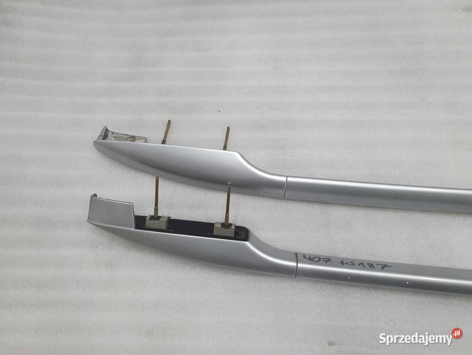 RELINGI DACHOWE KOMPLET PEUGEOT 407 96496912VV osobowe wielkopolskie