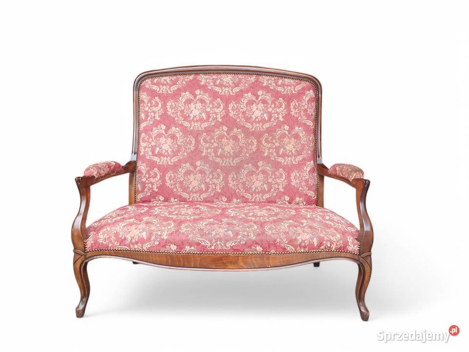 Sofa styl Ludwik Filip wysokie oparcie Suchorzew sprzedam