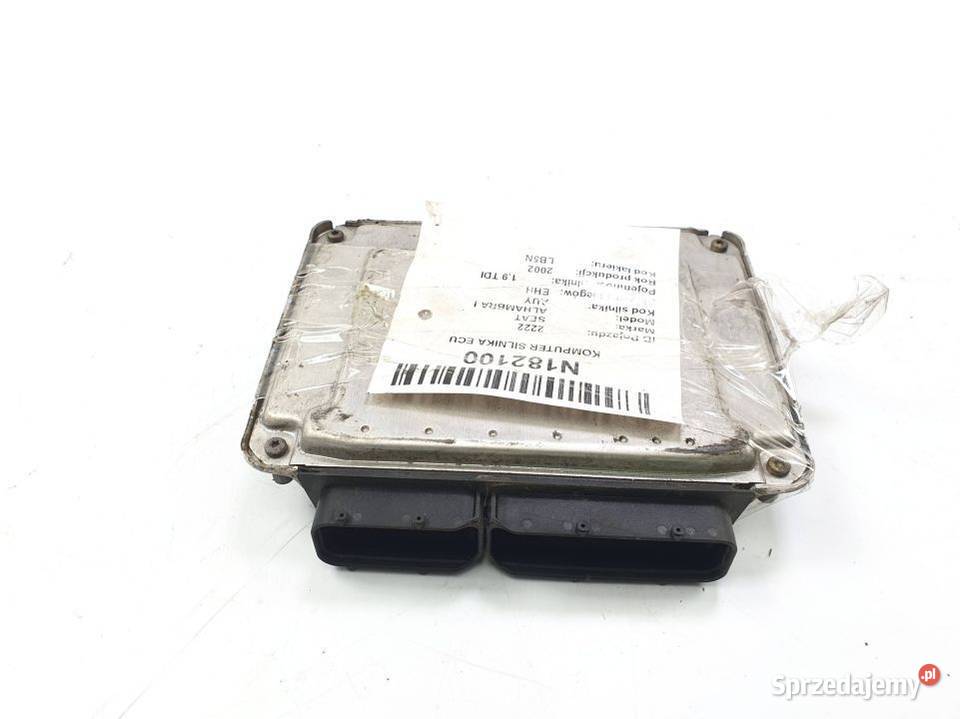 KOMPUTER SILNIKA ECU SEAT ALHAMBRA I 038906019FC osobowe Pozostałe kujawsko-pomorskie Lipno