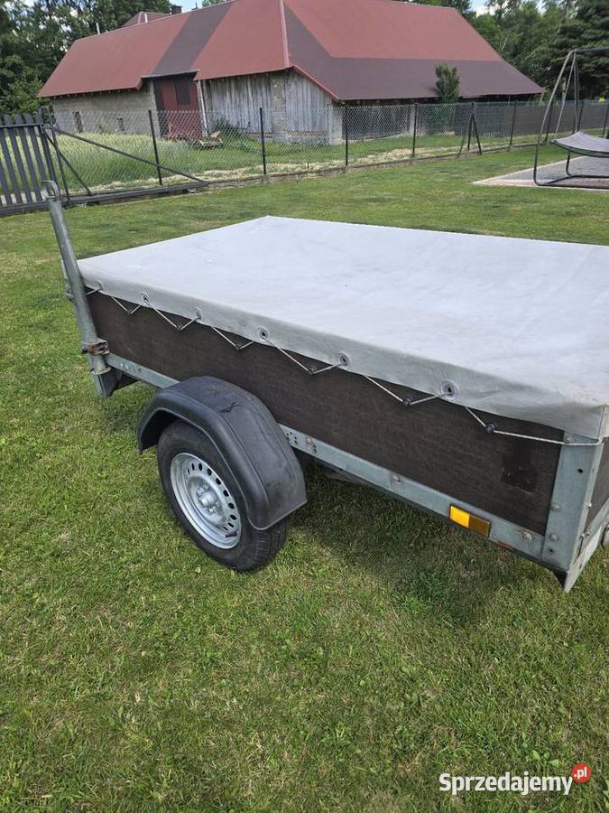 Przyczepka samochodowa Dmc 750 burtowe Dębica sprzedam