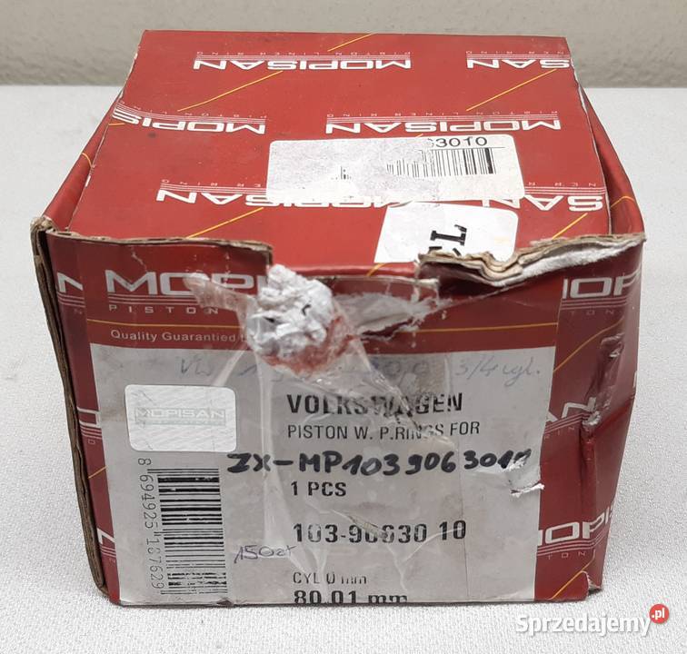 TŁOK MOPISAN VW AUDI SEAT SKODA 19 TDI 801 05 osobowe Mielęcin