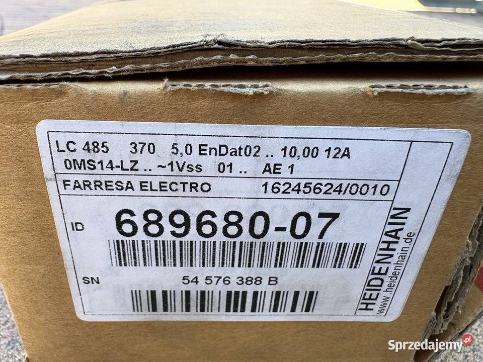 Heidenhain 689 68007 Linear encoder Warszawa sprzedam