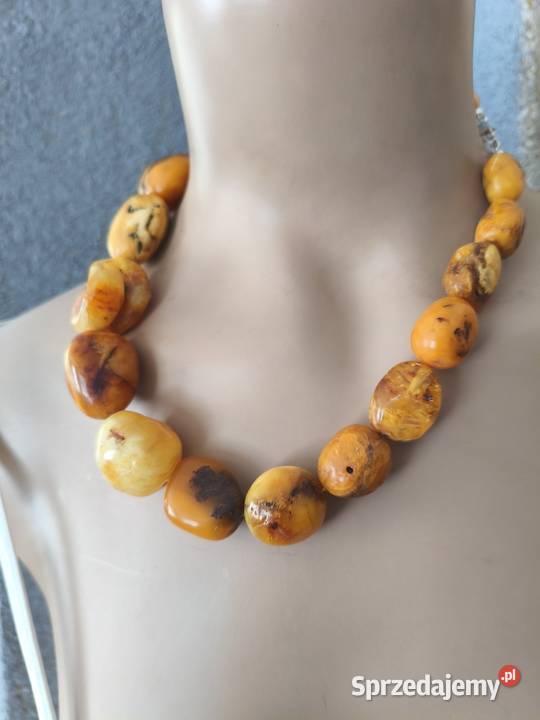 Naszyjnik Bursztyn Vintage Białystok