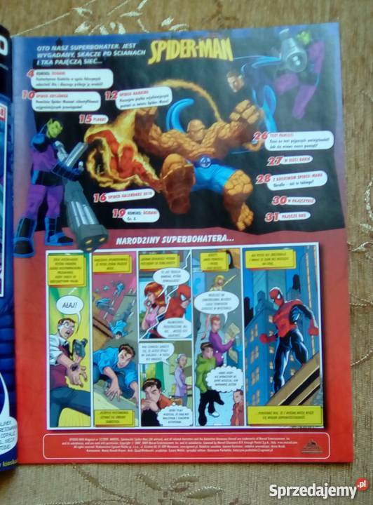 SPIDERMAN M IN ŚCIGANI miękka Piszczac