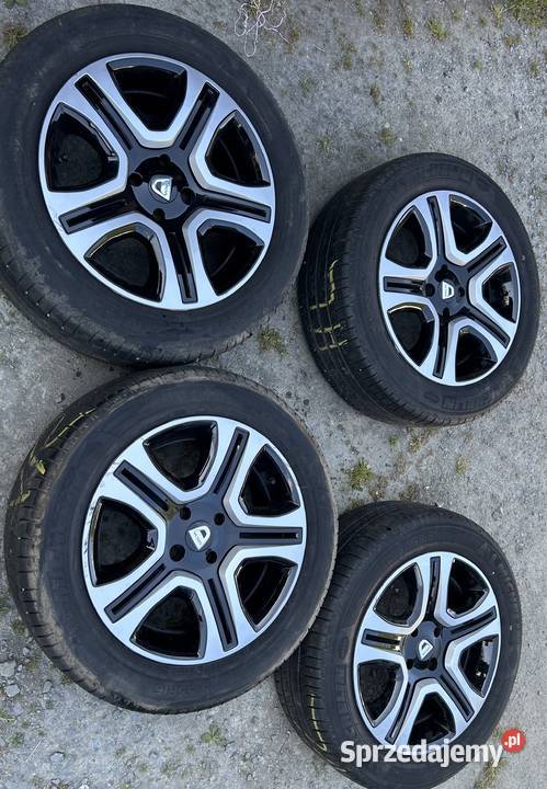 Oryginalne kola Dacia Sandero Stepway z oponami Kłodzko sprzedam