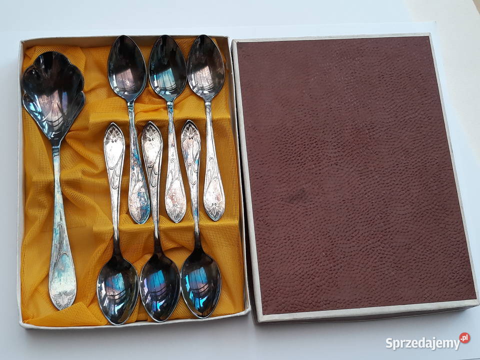 Łyżeczki do mokki i szufelka plater ŻOLIBORZ Dąbrowa Górnicza