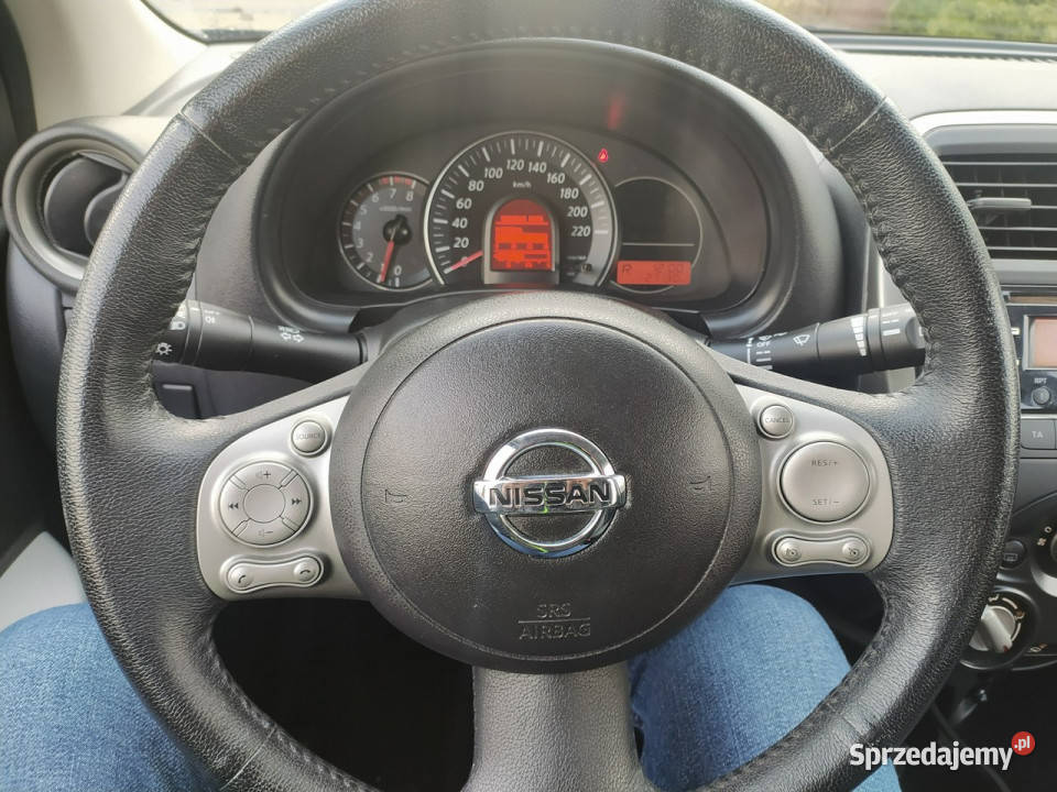 Nissan Micra K13 12 80 Automat Bezwypadkowy K13 nieuszkodzony Micra Łódź