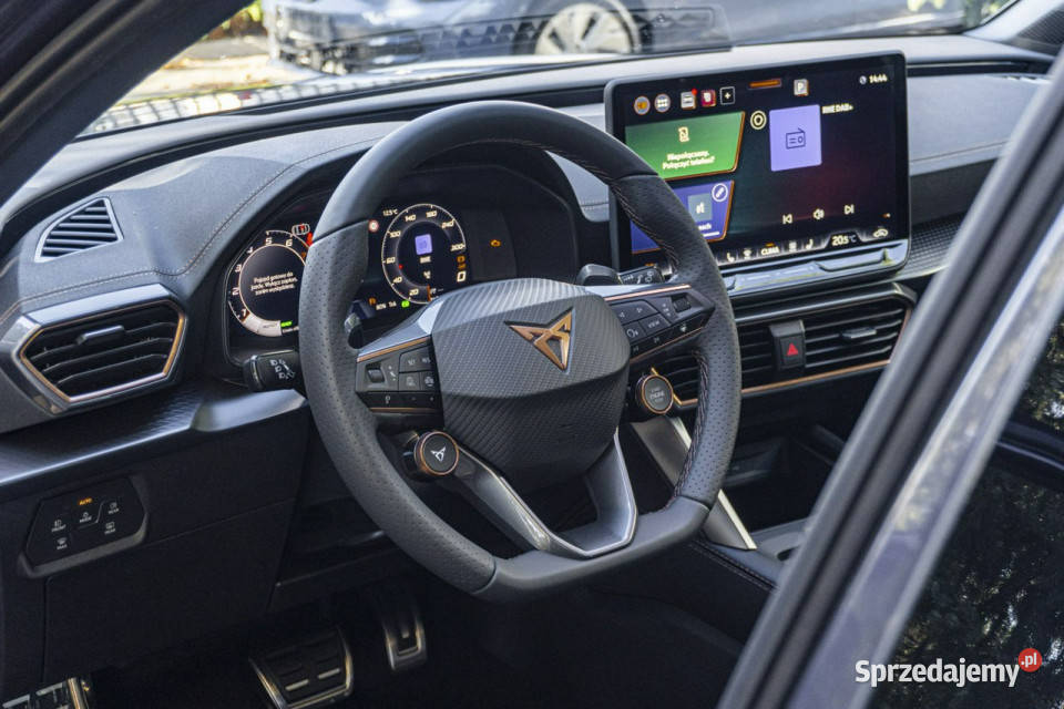 Cupra Leon Sportstourer 15 eTSI 150 DSG Dostępny centralny zamek Łódź sprzedam