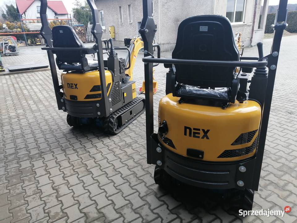 Minikoparka Nex N12 joystick ręki 2022 Motoryzacja Cieszyn