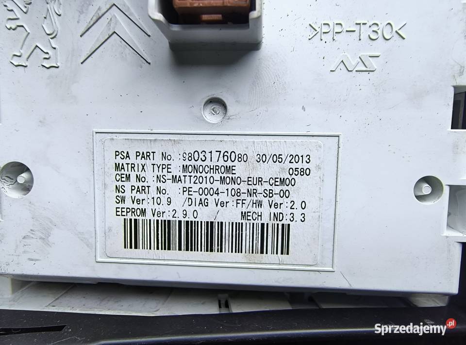 Licznik zegary DS5 monochrome Europa świętokrzyskie Kakonin