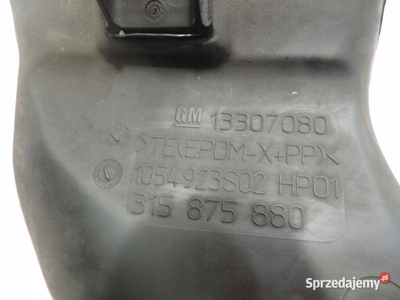 dolot rura wlotu powietrza Opel Astra J IV 17