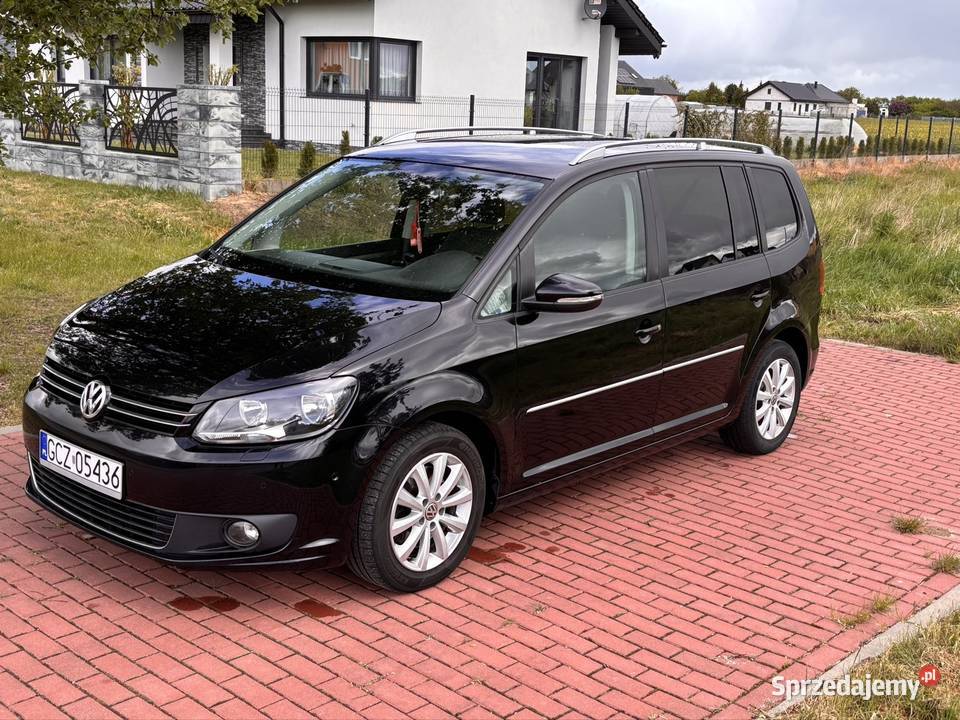 VW TOURAN 20 tdi hak Debrzno sprzedam