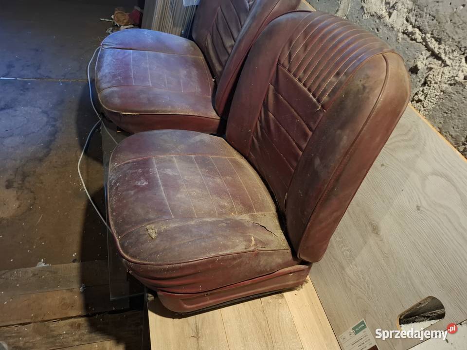 komplet foteli fiat 125p klasyk 1970
