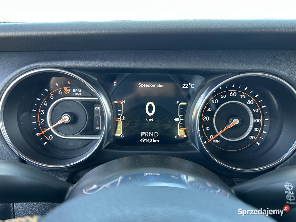 Jeep wrangler 2020 najbogatsza wersja Chojna sprzedam