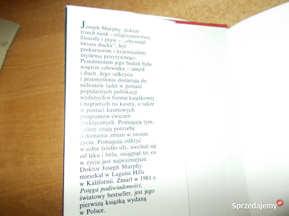 Joseph Murphy Potęga podświadomości Głubczyce