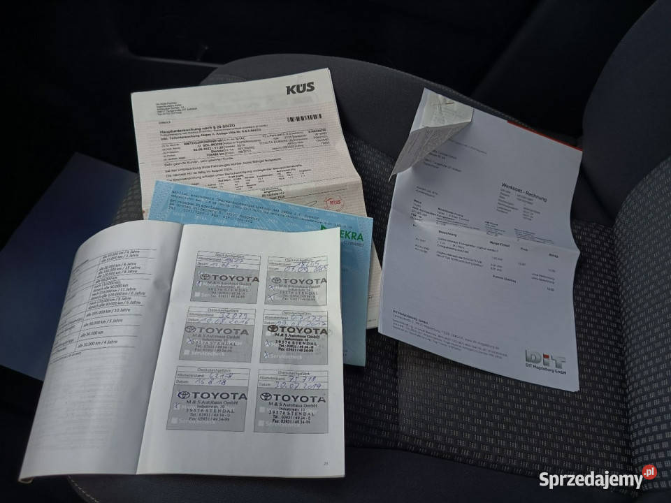 Toyota Verso Bezwypadkowy ks serwisowa VAT marża Janów Lubelski sprzedam