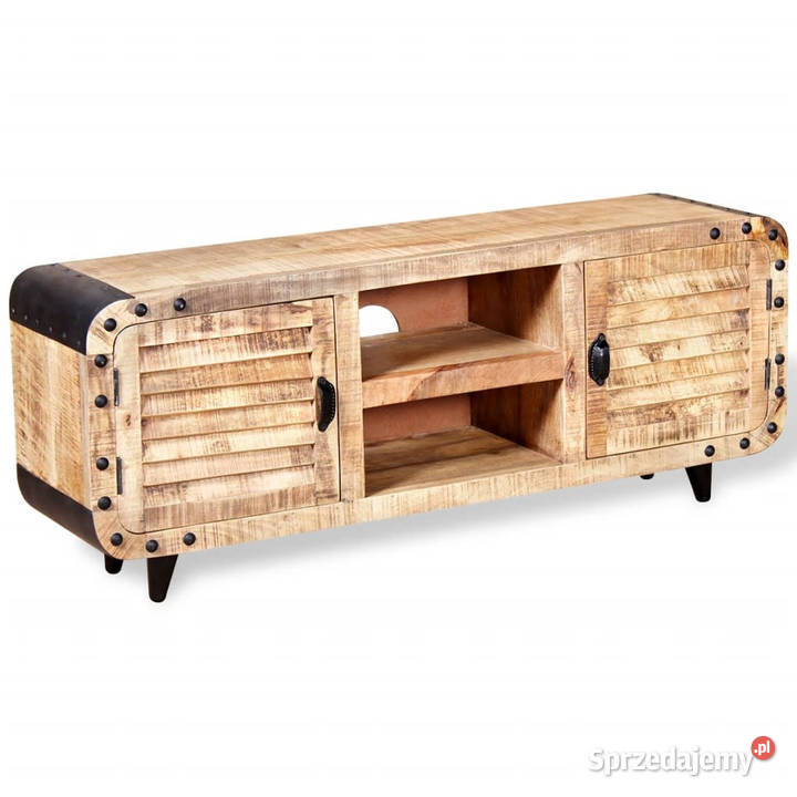 Szafka TV z surowego drewna mango 120x30x50 Warszawa