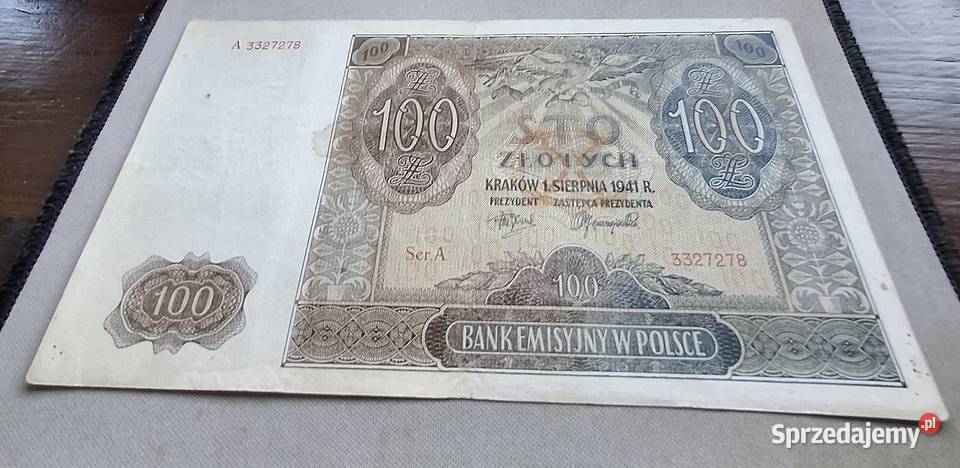 POLSKA100 1941 rSERIAA3327278 Legionowo