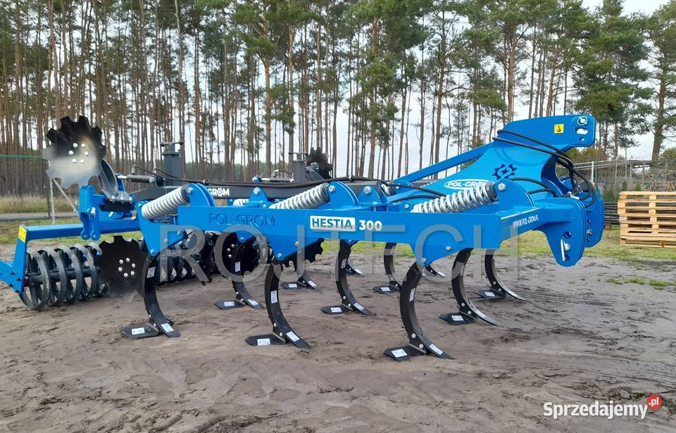 Agregat do uprawy bezorkowej szerokość 3 metry Ełk