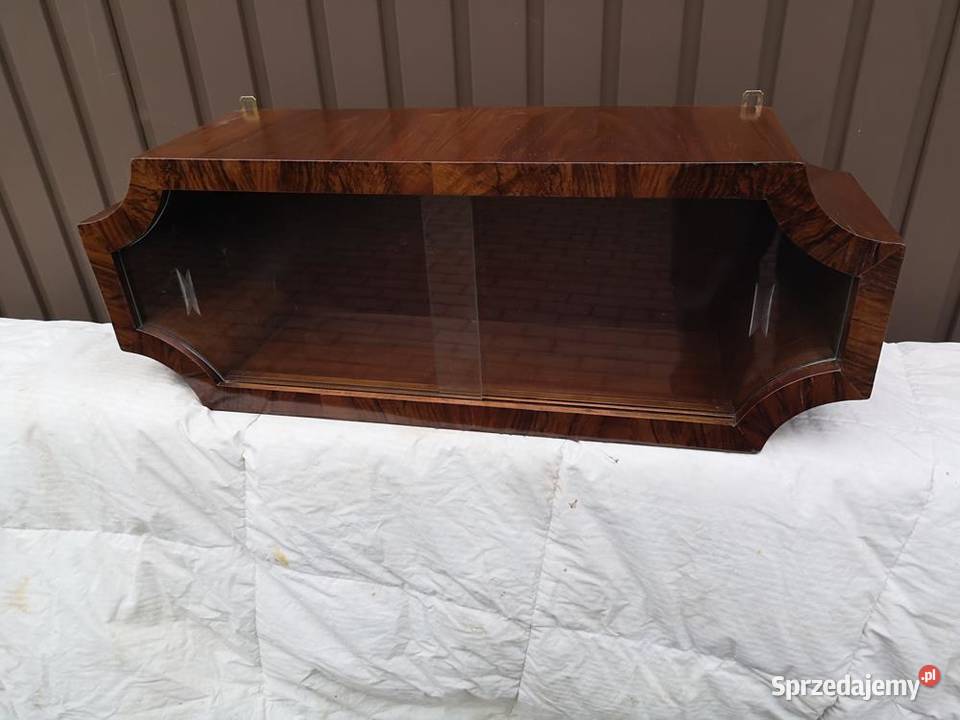 Szafka Półka Wisząca ARTDECO Unikatowa Stara wielkopolskie Swarzędz