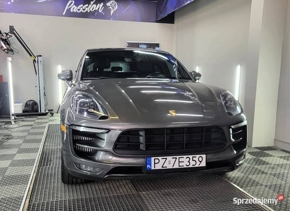 Porsche Macan I 30 GTS PDK doinwestowany czujnik parkowania wielkopolskie Poznań