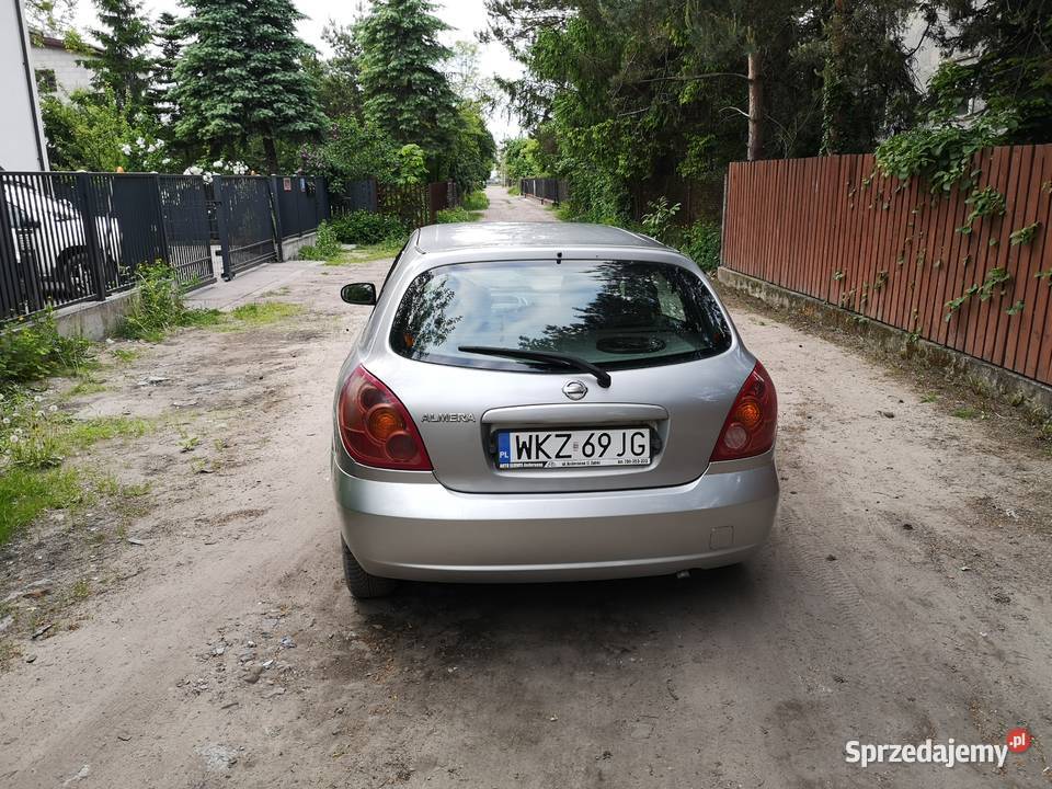 Nissan Almera N16 hatchback 2003 benzyna CD
