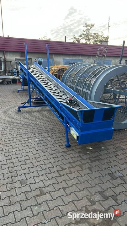 Przenośnik taśmowy Taśmociąg Warzywa Ziemniak nieuszkodzony Zielniki