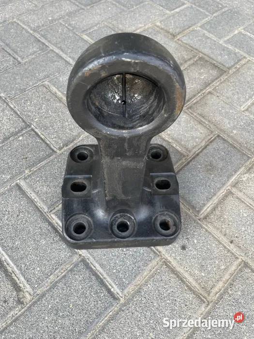 Zaczep przykręcany kula K80 rozstaw 145x145 mm Janów