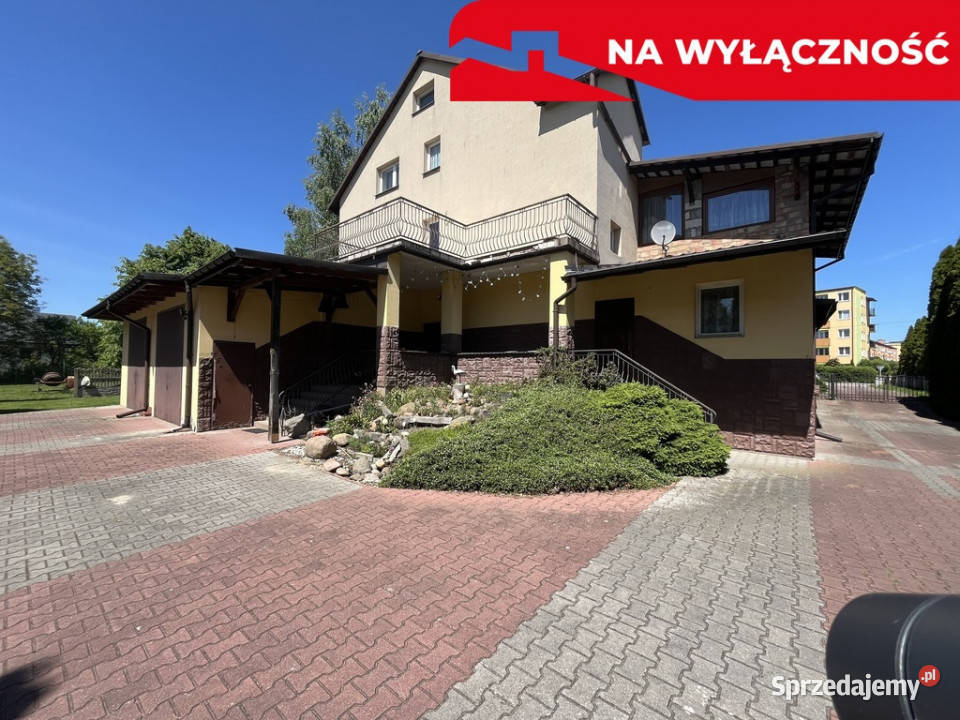 Dom wolnostojący z częścią handlową w Dęblinie lubelskie Dęblin