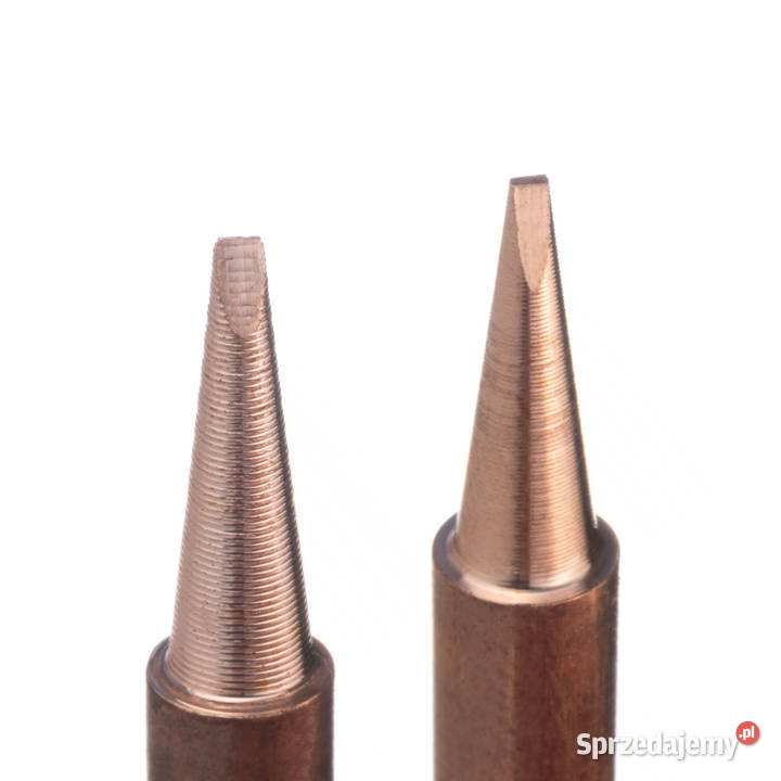 Zestaw Grotów Lutowniczych 900M 10 Typów Miedź 6 sprzedam