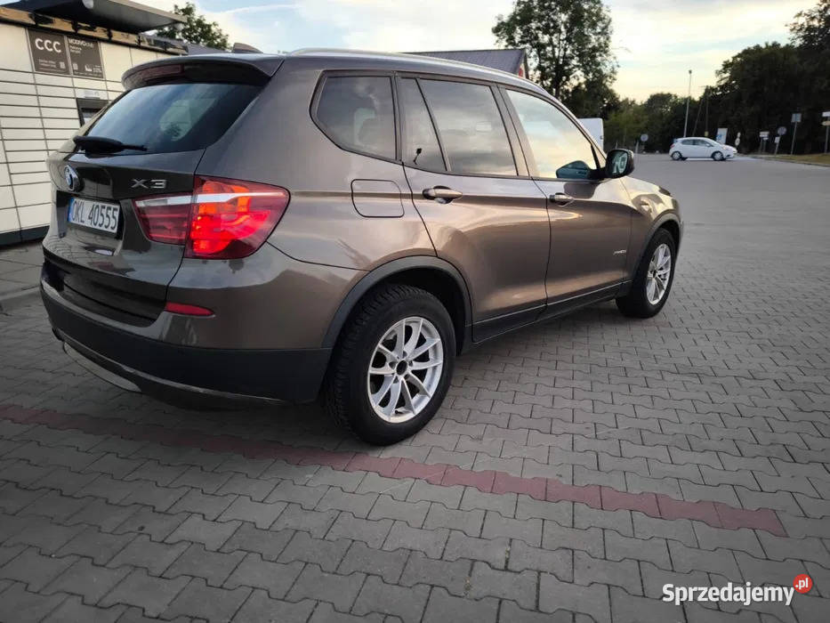 BMW X3 20d Automat 8hp Xenon 4x4 Bezwypadkowy Wieluń sprzedam